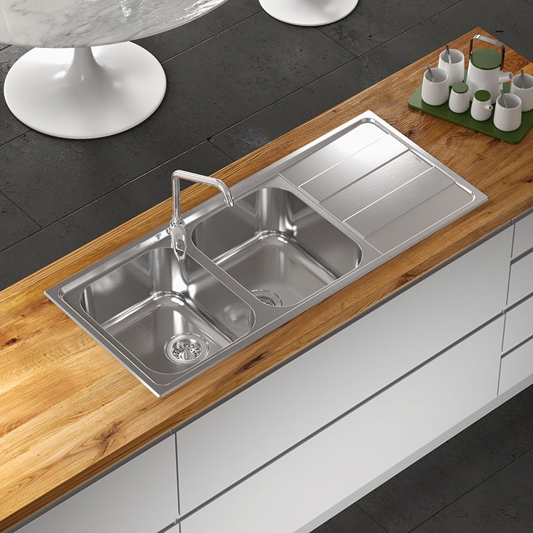 Lavelli in acciaio inox per cucine: linea luxury style - CM Spa