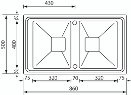    vesta 86 x 50