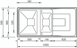    vesta 100 x 50