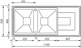 vesta 116 x 50 2V