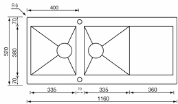 revers 116 x 52 2V