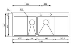 prestige 116 x 50 2V