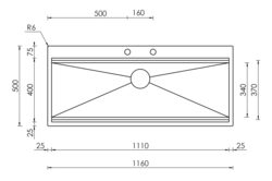 superior 116 x 50