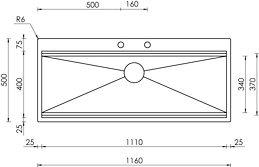 superior 116 x 50