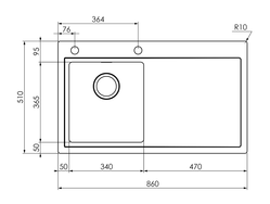 enea 86 x 50(mm 340x365)