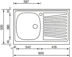 mondial appoggio 80 x 50 1V