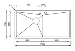    space 100 x 50