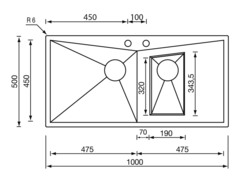    space 100 x 50