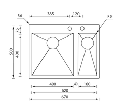 filoquadra mix 67 x 50 2V