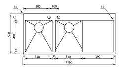 filoquadra mix 116 x 50 2V